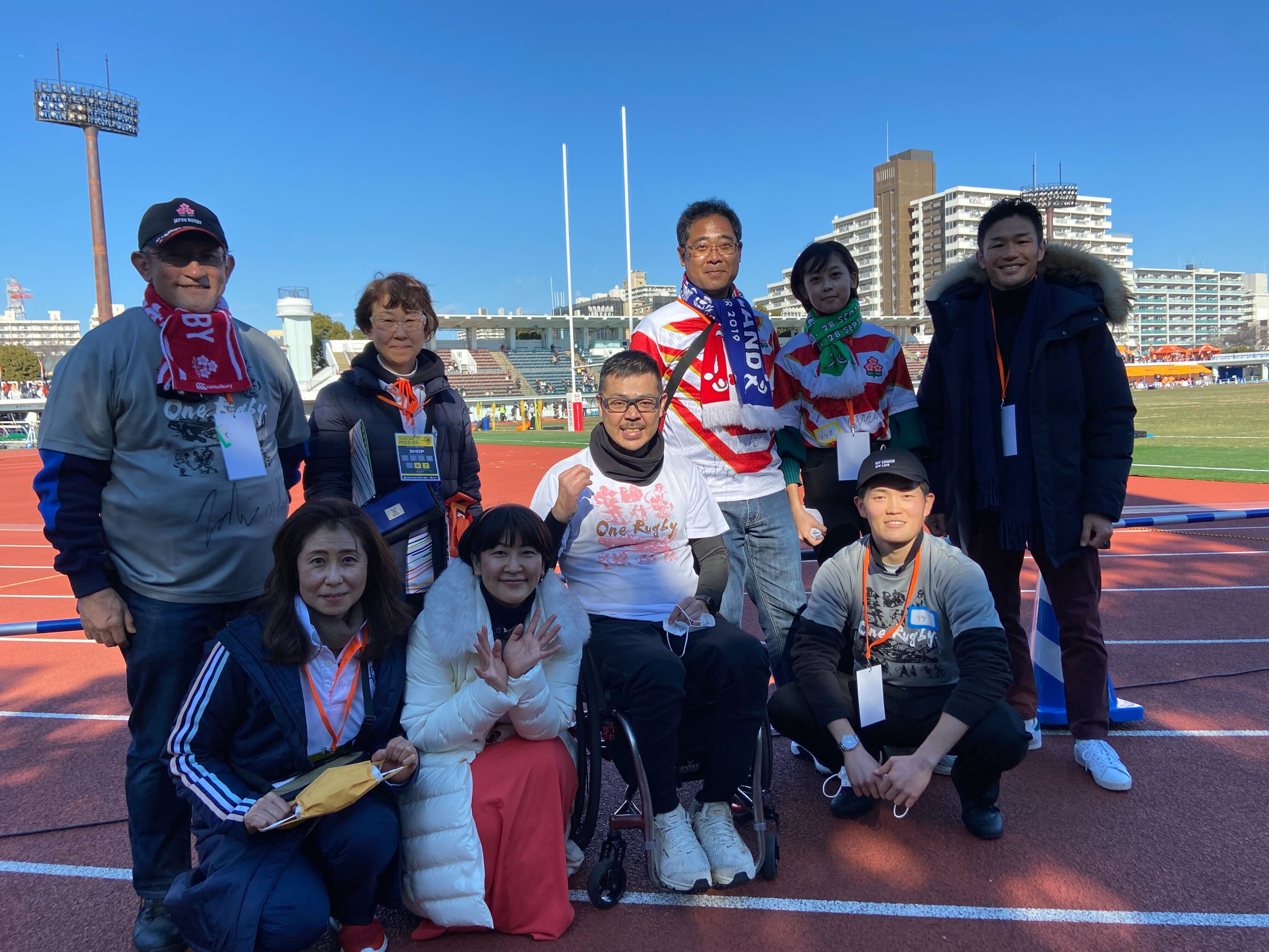 【実施レポート】1月29日(日)One Rugby体験会（車いすラグビー）@江戸川陸上競技場